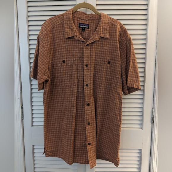 Patagonia Men's Back Step Button Up Shirt XL - Picture 2 of 6